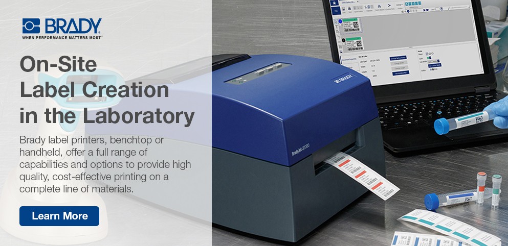 On-site label creation in the laboratory On-site label creation in the laboratory