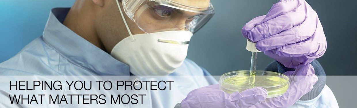 landing_page_safety Safety, Gloves, Glasses and Cleaning